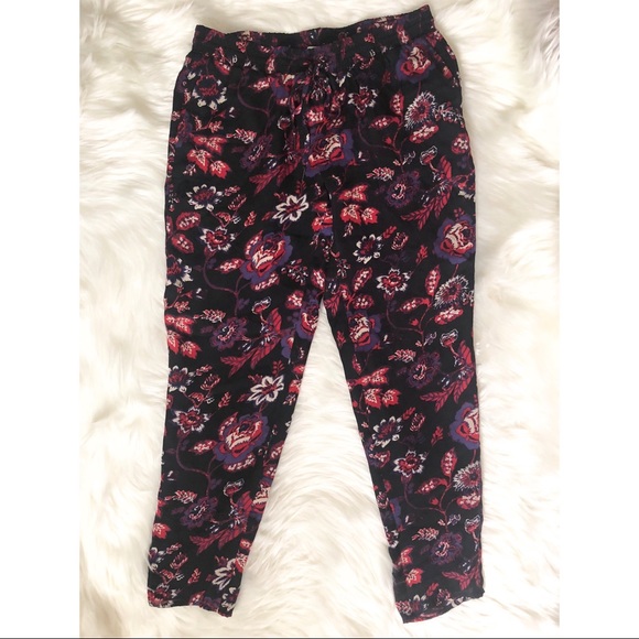 Joie Floral Print Pants - Picture 2 of 5